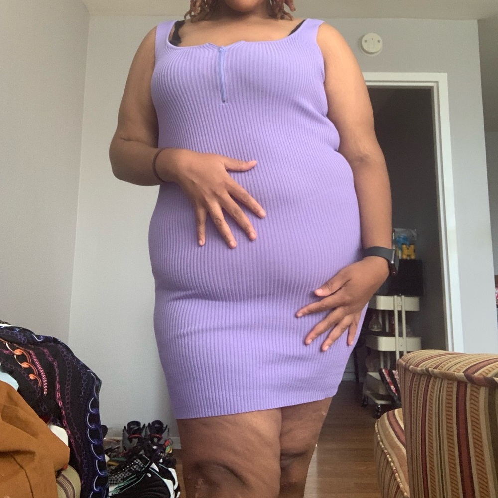Purple dress